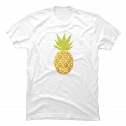 glitter pineapple shirt